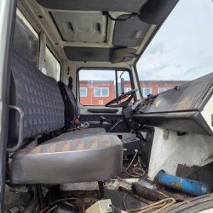 foto Unimog 1400 zametač 2.5m3 sklápěč komunál MB 4x4 Mercedes