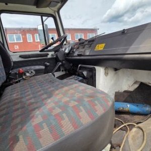 foto Unimog 1400 zametač 2.5m3 sklápěč komunál MB 4x4 Mercedes
