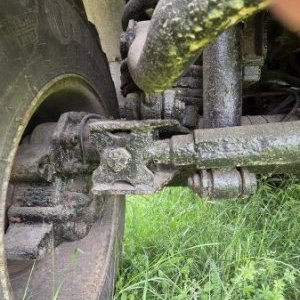 foto Unimog 1400 zametač 2.5m3 sklápěč komunál MB 4x4 Mercedes
