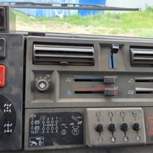 foto Unimog 1400 zametač 2.5m3 sklápěč komunál MB 4x4 Mercedes