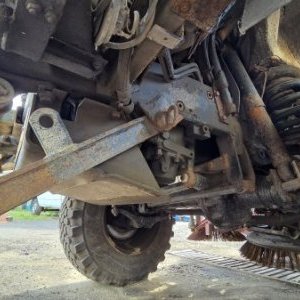 foto Unimog 1400 zametač 2.5m3 sklápěč komunál MB 4x4 Mercedes