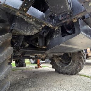 foto UNIMOG 4x4 sklápěč+HR Mercedes +jeřáb Atlas 10tm/12m!