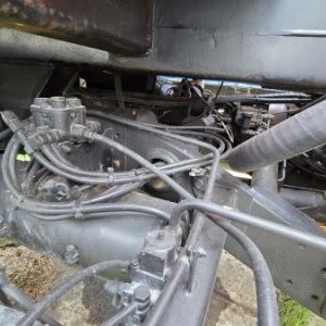 foto UNIMOG 4x4 sklápěč+HR Mercedes +jeřáb Atlas 10tm/12m!